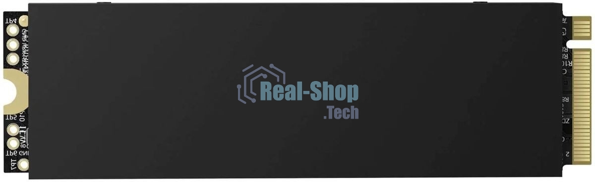 Накопитель SSD KingSpec XG7000, 2Tb, PCIe 4.0 x4, M.2 2280, NVMe, R/W 7400/6600, с радиатором