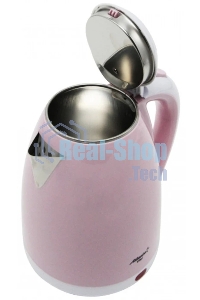 Чайник электрический Atlanta ATH-2437 pink двухстенный