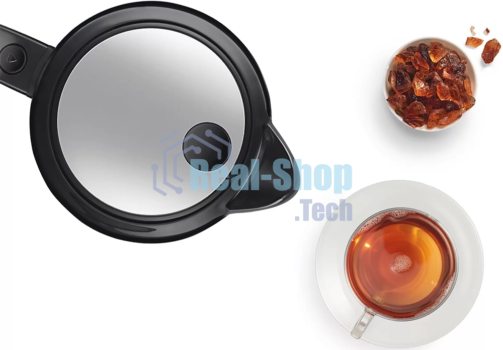 Чайник электрический Bosch TWK70B03 1.7 л, 2400 Вт, черный (корпус: стекло)