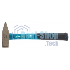 Молоток слесарный Gross 10279 1000 г, квадратный боек, фиберглассовая обрезиненная рукоятка