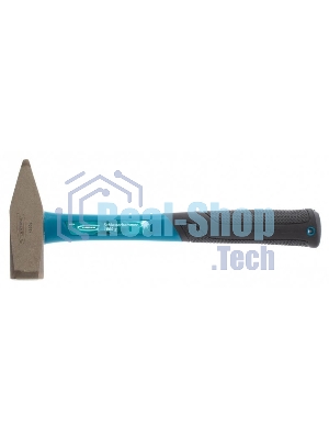 Молоток слесарный Gross 10279 1000 г, квадратный боек, фиберглассовая обрезиненная рукоятка