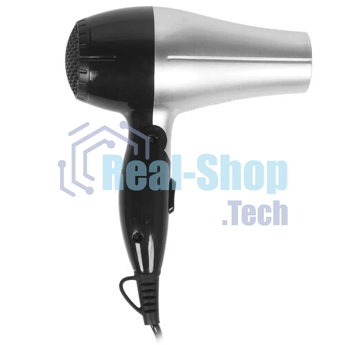 Фен Centek CT-2258 серебристый/черный, 850 Вт, компактный