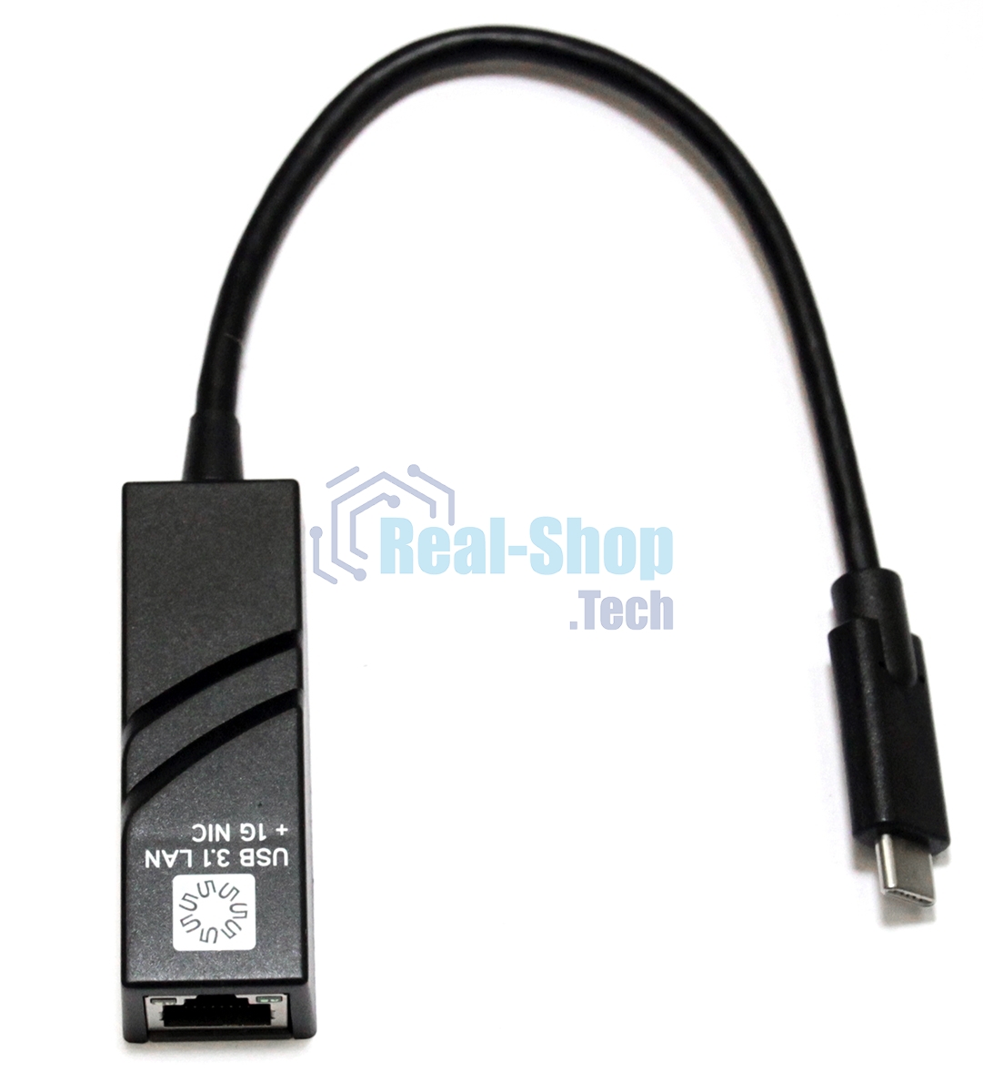 Кабель-адаптер 5bites UA3C-45-07BK USB3.1, RJ45 1G, черный