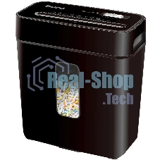 Шредер Buro Home BU-S630 (секр.P-4) фрагменты 6лист. 11лтр. пл.карты