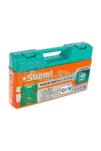 Набор отверток Sturm! 1040-02-SS7(ХРОМ-ВАНАДИЙ) и ГОЛОВОК (ВЫСОКОКА·чСТАЛЬ)