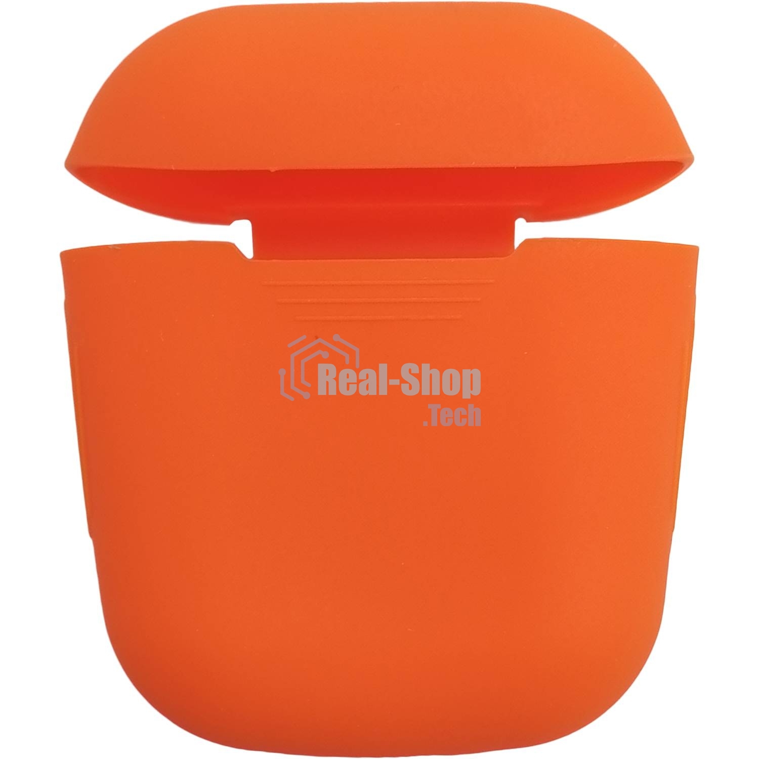 Силиконовый кейс для TWS наушников AirPods, оранжевый (SBECASE-001S-OR)