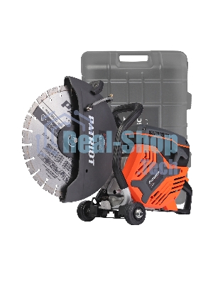 Бензорез PATRIOT DSG 735С, 75сс, 4.8 л.с, 350мм, Кейс