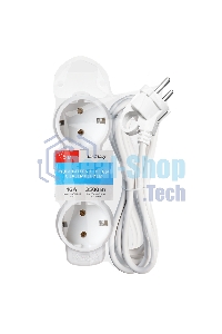 Удлинитель Smartbuy (SBE-16-3-05m-Z) 3 гн х 5,0 м белый