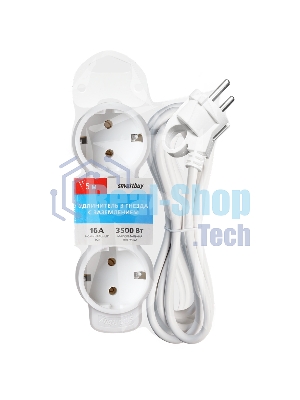 Удлинитель Smartbuy (SBE-16-3-05m-Z) 3 гн х 5,0 м белый