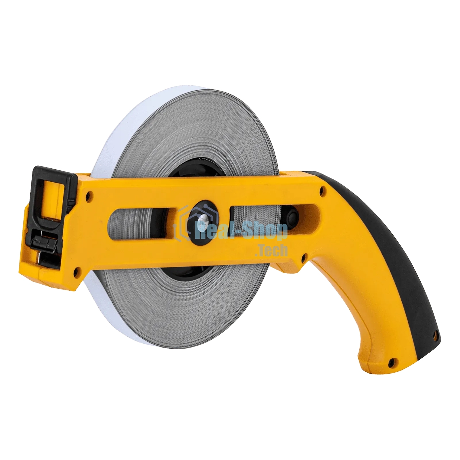 Рулетка геодезическая Denzel 50 м х 13 мм, открытый корпус, металлическая лента