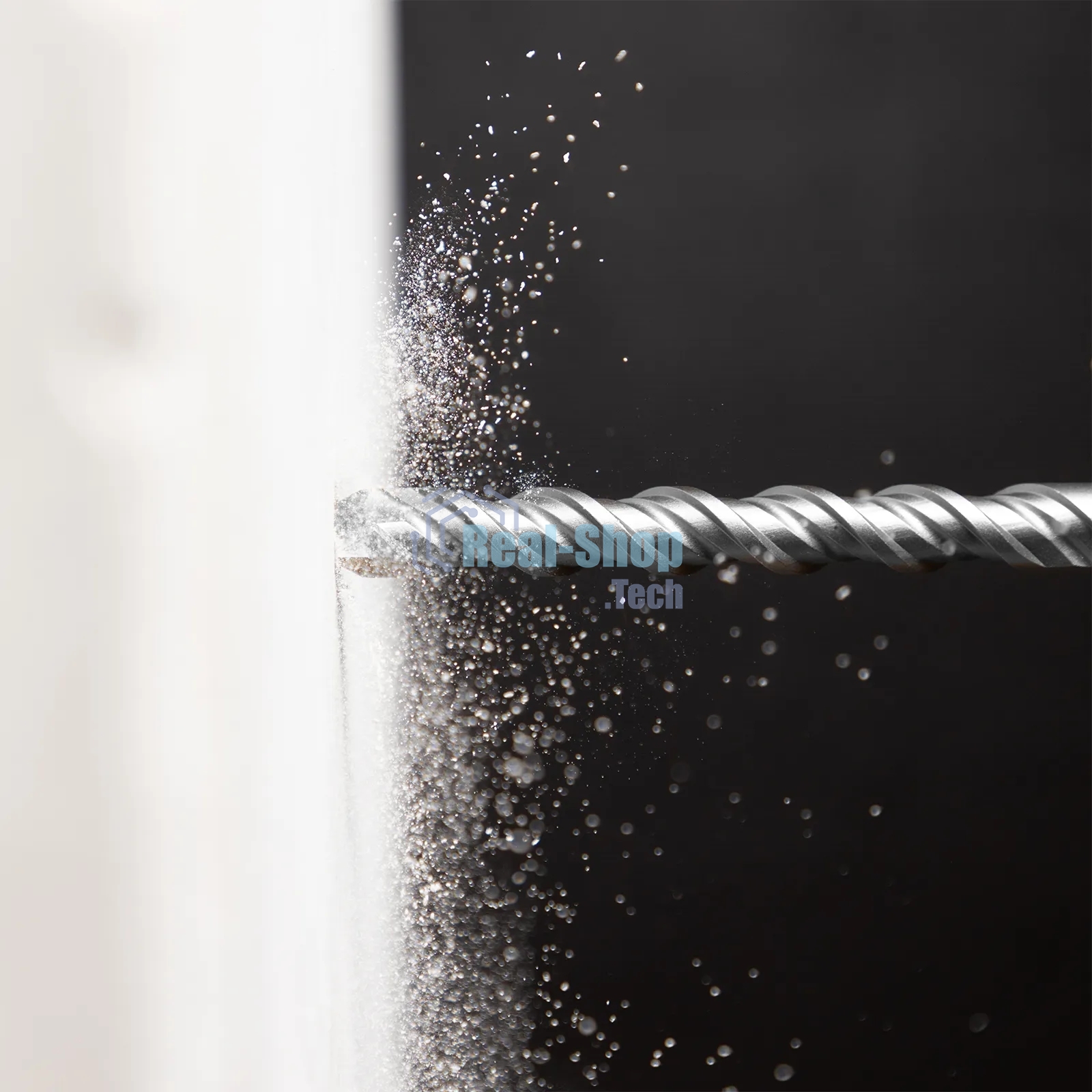 Бур по бетону Denzel двойная спираль, Cobalt W-tip, 14x310 мм, SDS PLUS