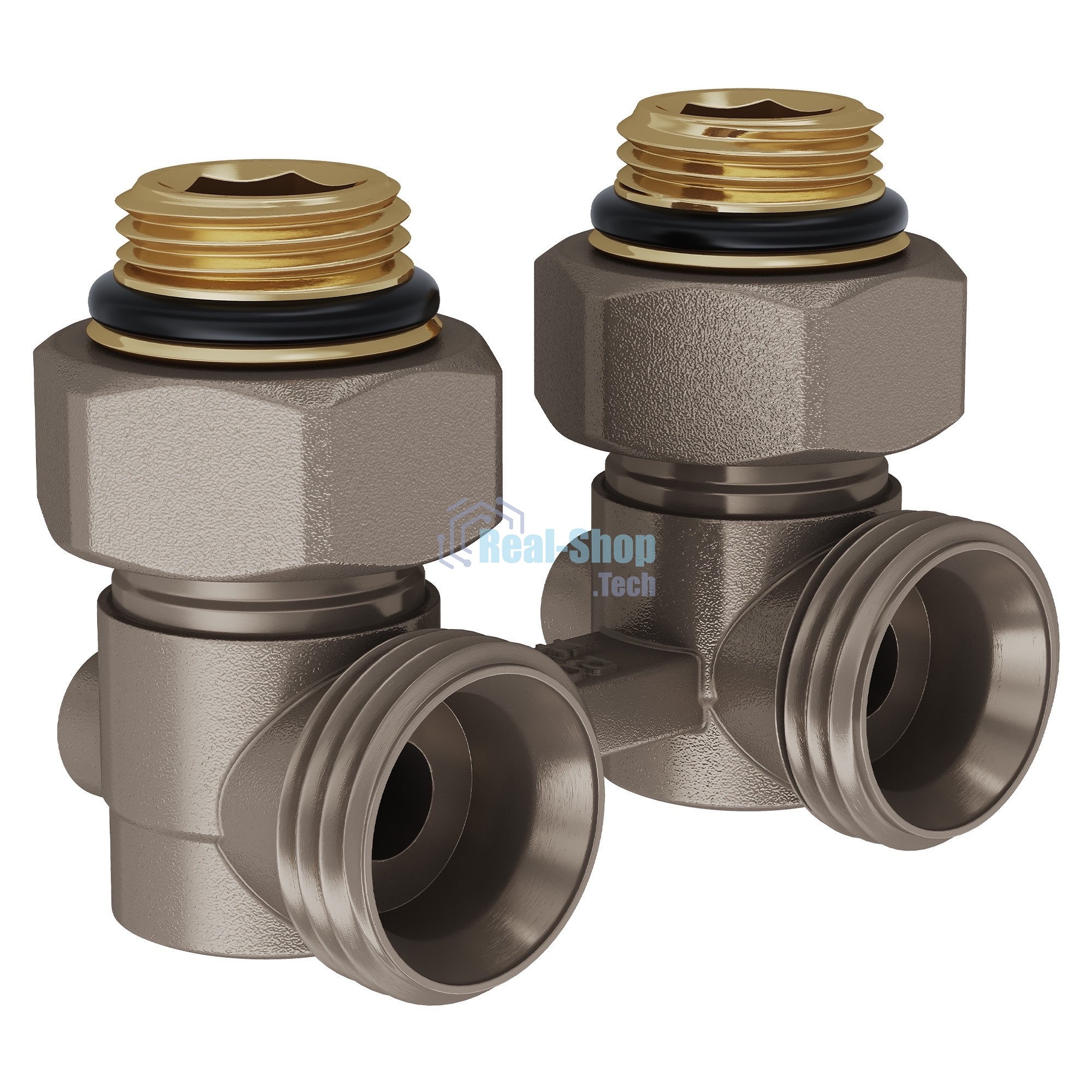 Узел нижнего подключения Royal Thermo угловой 1/2