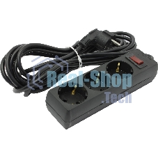 Сетевой фильтр ExeGate EX221182RUS SP-3-5B (3 розетки, 5 м, евровилка, черный)