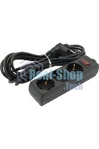 Сетевой фильтр ExeGate EX221182RUS SP-3-5B (3 розетки, 5 м, евровилка, черный)
