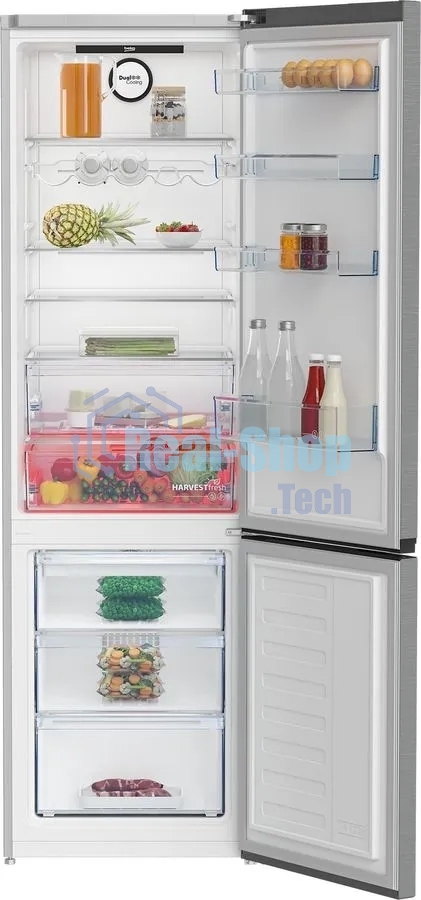 Холодильник Beko B3RCNK402HX нержавеющая сталь двухкамерный 257/100л морозилка снизу