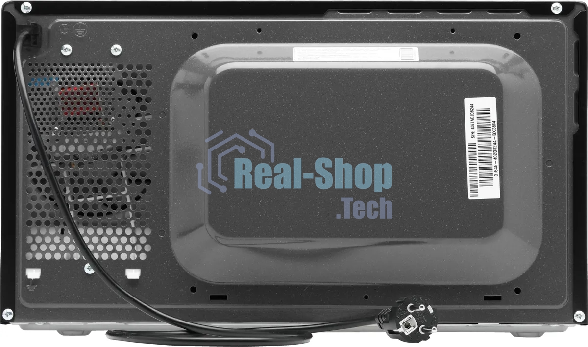 Микроволновая печь LG MW25R35GIS черный, 25 л, 1000 Вт, переключатели - сенсор