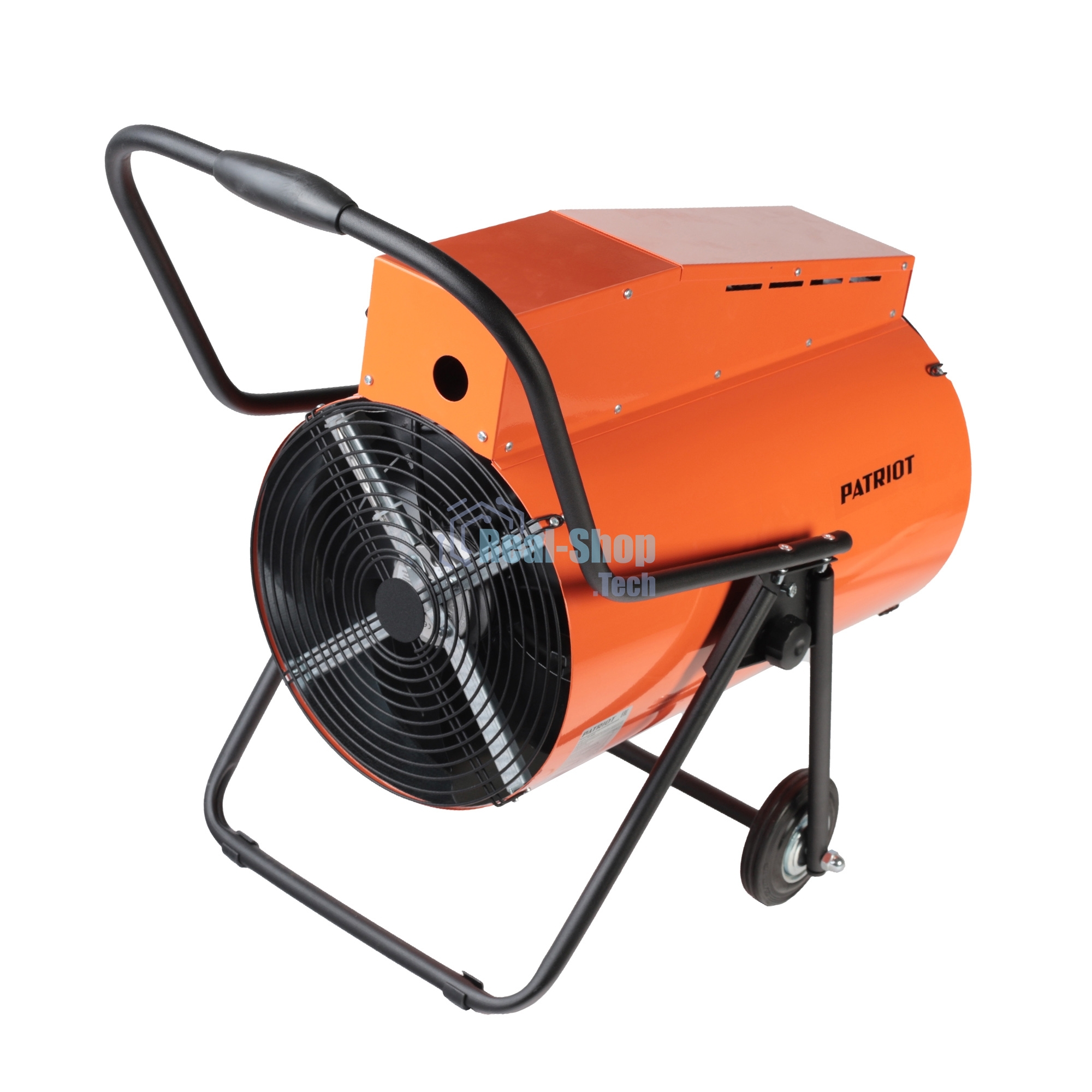 Тепловентилятор электрический Patriot PT-R 30, оранжевый/черный, 30 кВт, 270 м2, 380В, терморегулятор