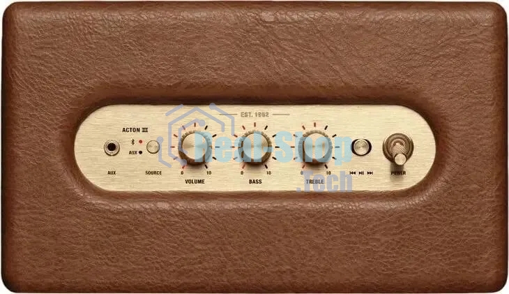 Колонка портативная Marshall Acton III коричневый 60W 2.1 BT/3.5Jack