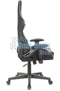 Кресло игровое ZOMBIE Z4, на колесиках, искусственная кожа, черный/красный (viking zombie z4 red)