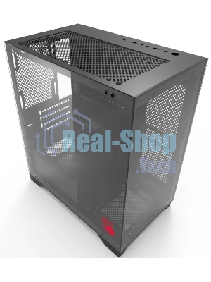 Компьютерный корпус Bloody BD-CC103 черный без БП mATX 7x120мм 1xUSB 2.0 1xUSB 3.0 audio bott PSU