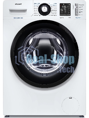 Стиральная машина Atlant СМА-80С1213-02 белый, цвет люка черный, загрузка фронтальная 8 кг, 1200 об/мин., класс: А+++