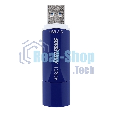 Флешка USB Smartbuy CROWN BLUE (SB128GbCRW-Bl), 128Gb, USB 3.0, R/W 75/25, синий