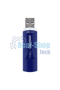 Флешка USB Smartbuy CROWN BLUE (SB128GbCRW-Bl), 128Gb, USB 3.0, R/W 75/25, синий