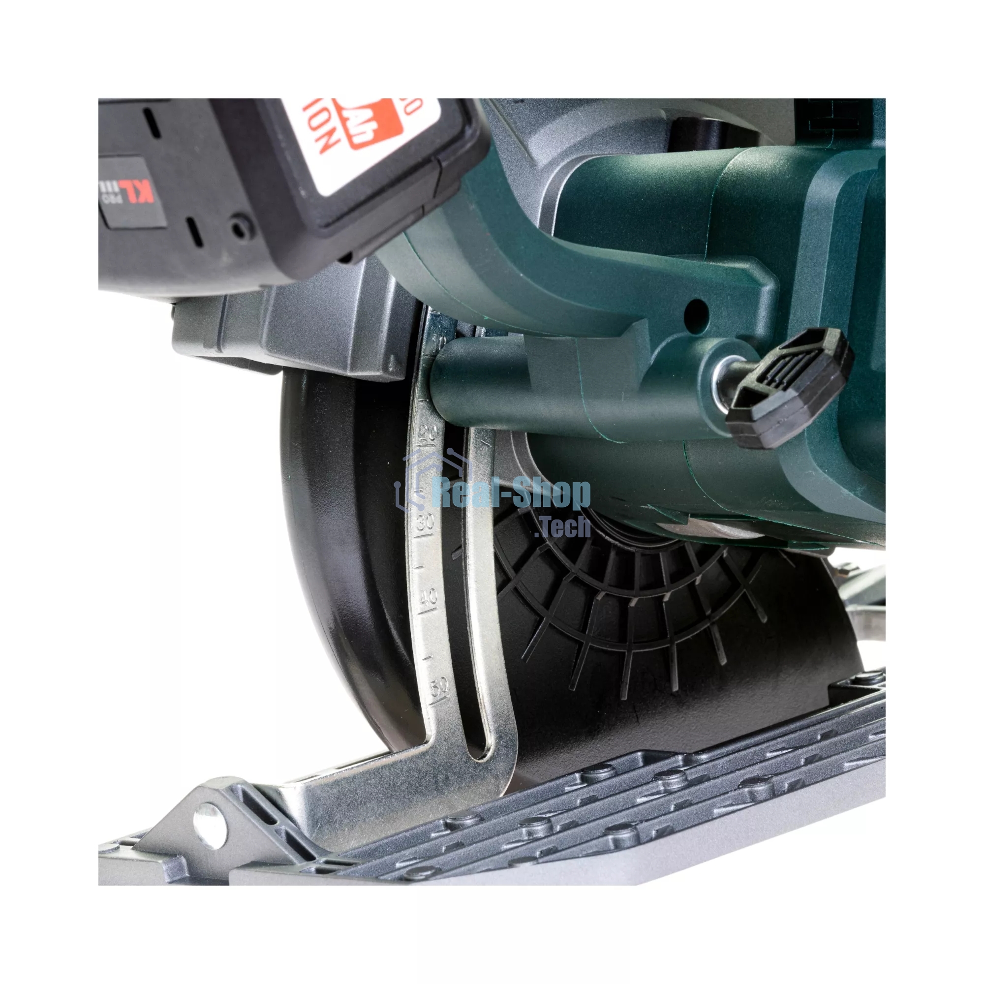 Профессиональная пила циркулярная бесщеточная KLPRO KLDAT18B-80 (18 В/8,0 А·ч, 3650 об/мин, 165мм)