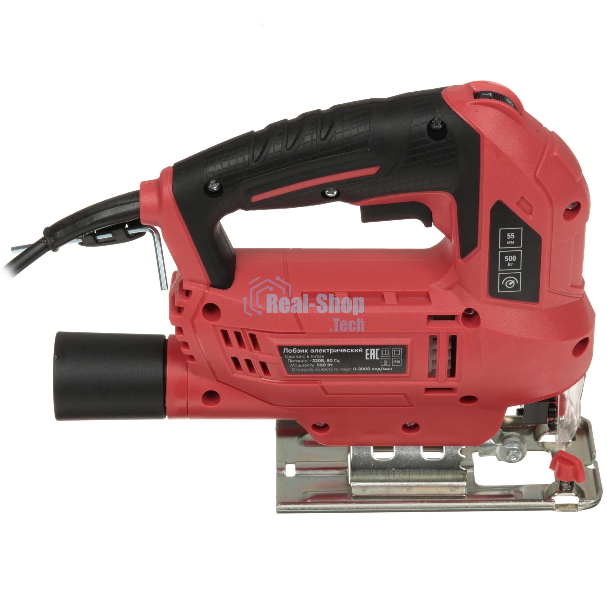 Лобзик электрический Boxbot JS-5050A 500 Вт, 55 мм, регулировка оборотов