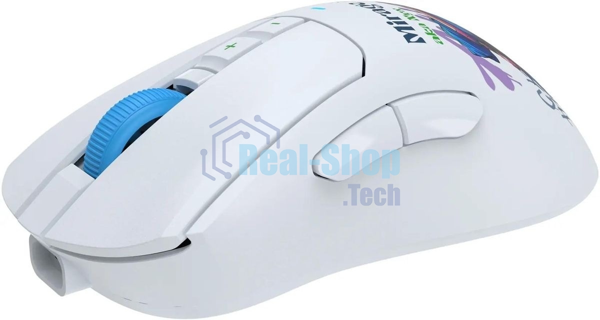 Мышь беспроводная A4Tech Bloody R73 Pro белый/рисунок оптическая 26000dpi беспров. USB-C 7but (R73 PRO NYX MIRAGE)