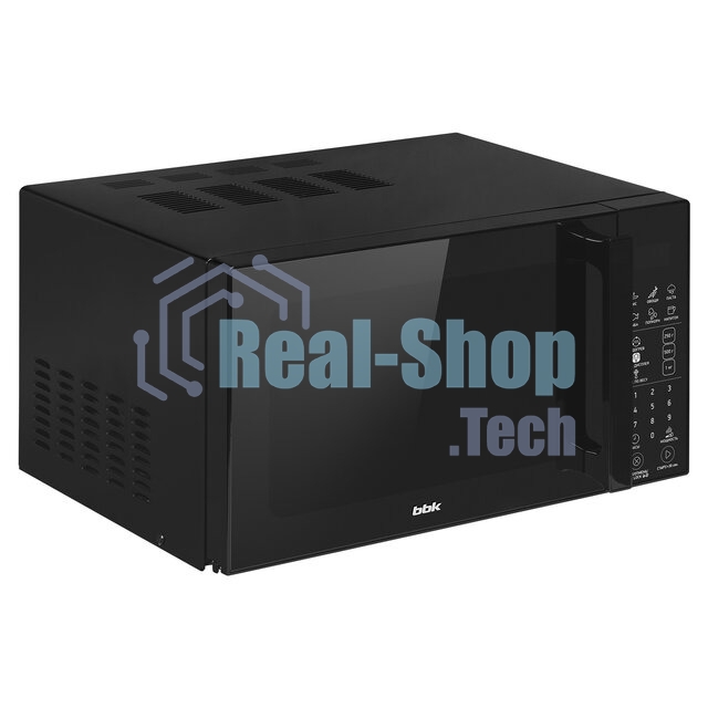 Микроволновая печь BBK 20MWS-806S/B черный, 20 л, 800 Вт, переключатели - сенсор