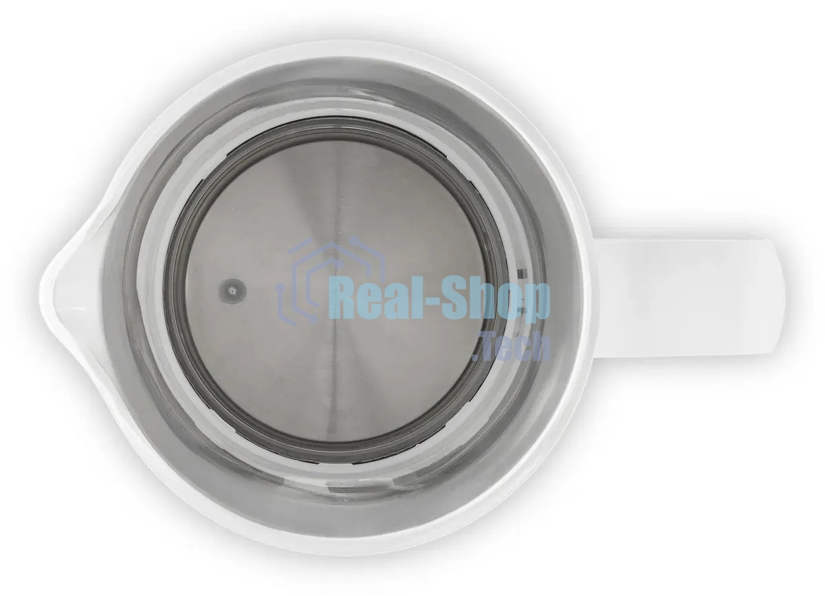 Чайник электрический Hyundai HYK-G5510 1.5л. 2200Вт белый/прозрачный корпус: стекло