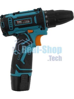 Дрель-шуруповерт Bort BAB-12x2Li-FD, 12 В, 1,5 Ач, 36 Нм, щеточный