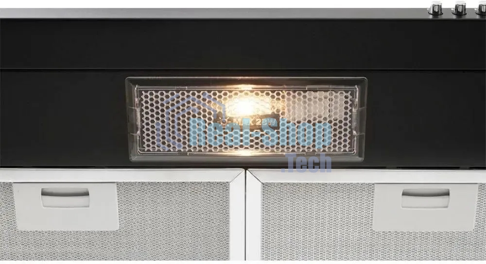 Вытяжка каминная Simfer 8563SM черный, 50 см, 550 м³/ч, 55 дБ