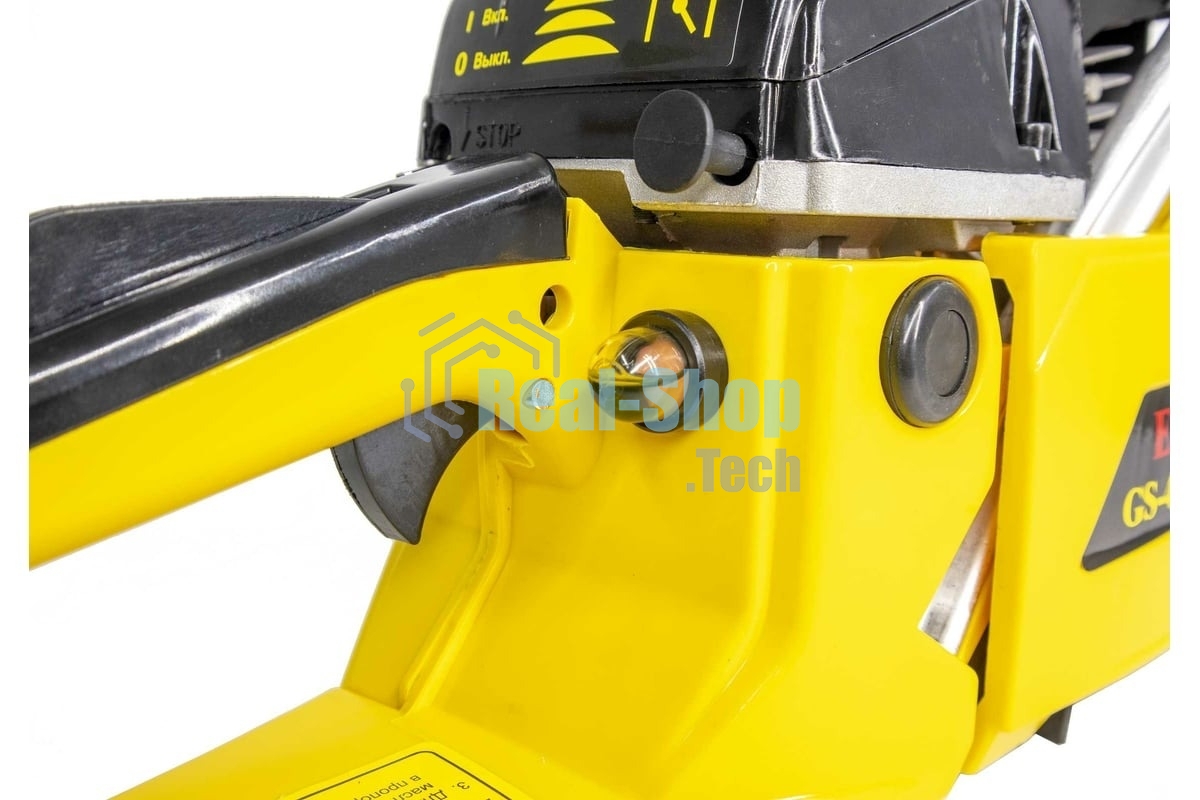 Бензопила Eurolux GS-5218 желтый/черный