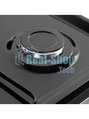 Плита газовая Maunfeld MGC50GCGR08D серый, конфорок 4 шт, духовка 59 л, 50 см x 89 см x 65 см