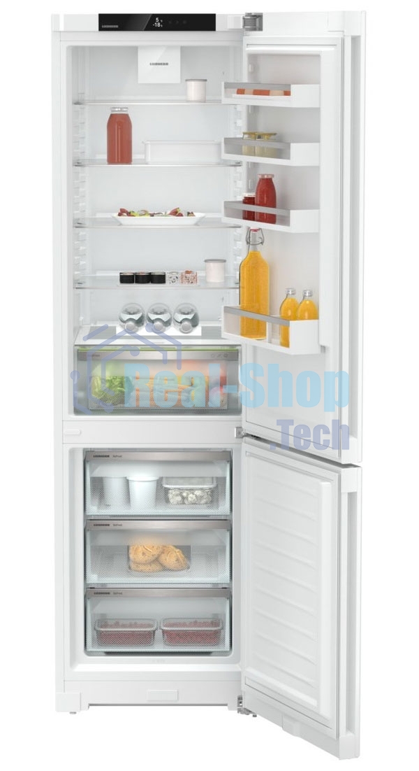 Холодильник Liebherr CNf 5703-22 001 белый двухкамерный 266/94л морозилка снизу
