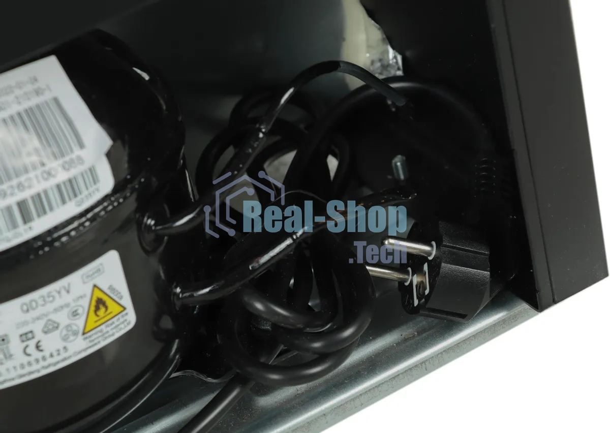 Холодильник Kraft BR 50I серебристый однокамерный 44/3л морозилка сверху