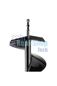 Шнек для грунта Denzel E-150, диаметр 15 0мм, длина 80 0мм, соединение 20 мм, несъемный нож