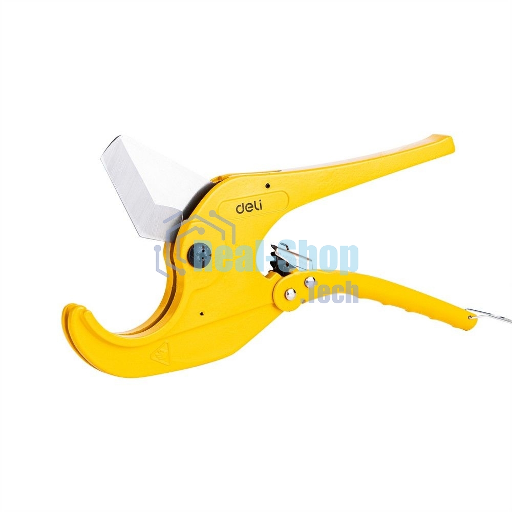 Труборез для пластиковых труб Deli DL2509 диаметр реза до 63мм, сталь 3Cr13, корпус из алюминиевого сплава