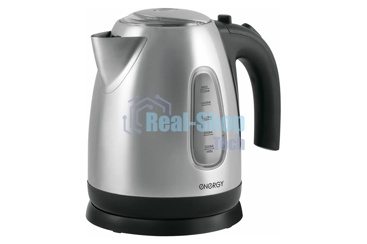 Чайник электрический Energy E-278 из нержавеющей стали,1.7 л, 1850-2200 Вт (в уп. 8 шт)