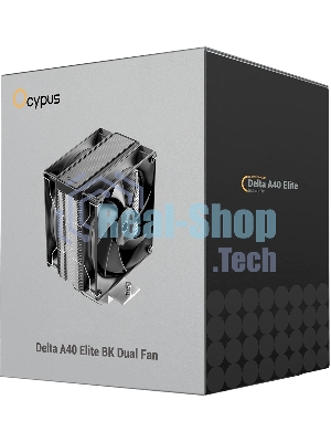 Кулер для процессора Ocypus Delta A40 Elite BK Dual Fan (Delta-A40-BK2NNWN00X-GL)