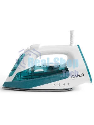 Утюг Candy CI-106 белый/бирюзовый, 3200 Вт, 180 г/мин, 400 мл