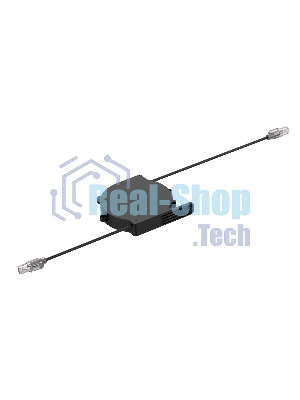 Кабельный ретрактор Wize Pro WRTS-CAT6-RT cat.6 с коннектором RJ45, для установки в архитектурный лючок серии WRTS, выдвижение 80 см