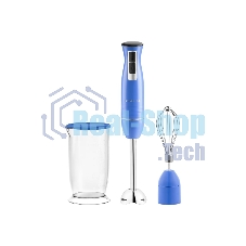 Блендер Galaxy Line GL 2143, синий, погружной, 1000 Вт, 17 000 об/мин, 2 скорости