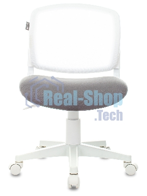 Кресло Бюрократ CH-W296NX белый, сетка, 120 кг