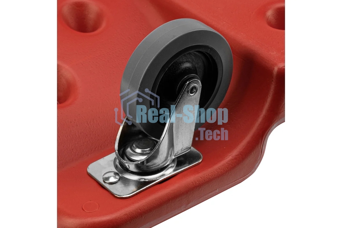 Лежак ремонтный Matrix на 6-ти колесах, 1000 х 475 х 128 мм, пластиковый