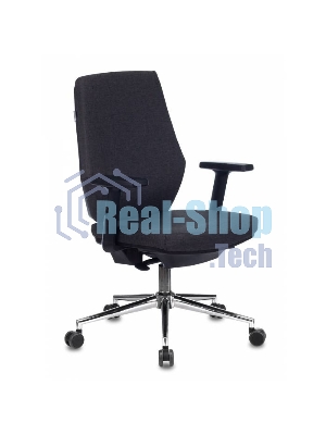 Кресло компьютерное Бюрократ CH-545SL серый 38-417, крестовина металл хром