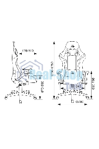 Кресло игровое ZOMBIE Z4, на колесиках, искусственная кожа, черный/красный (viking zombie z4 red)