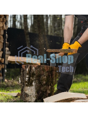 Топор кованый Denzel 680 г, американский тип, буковая рукоятка, 360 мм, EFP